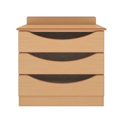 Oxford Dementia Bedside Table with Drawer and Door | Drawer Chests | BRDCW1